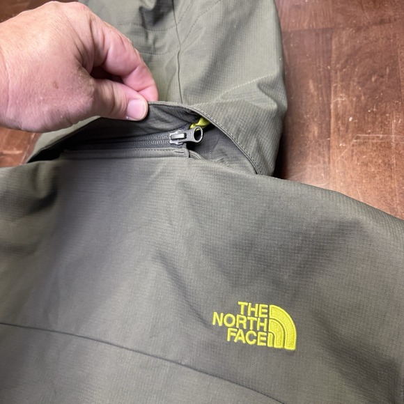 The North Face Apex Elevation Jacket Hooded Windwall Forest Green Men's Medium - Picture 9 of 11
